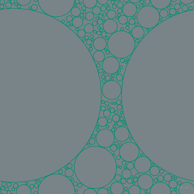 bubbles, circles, sponge, big, medium, small, 2 pixel line width, Observatory and Regent Grey circles bubbles sponge soap seamless tileable