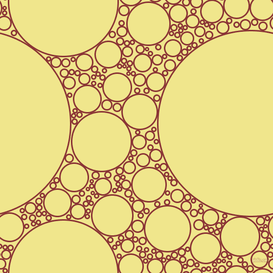 bubbles, circles, sponge, big, medium, small, 3 pixel line width, Old Brick and Khaki circles bubbles sponge soap seamless tileable