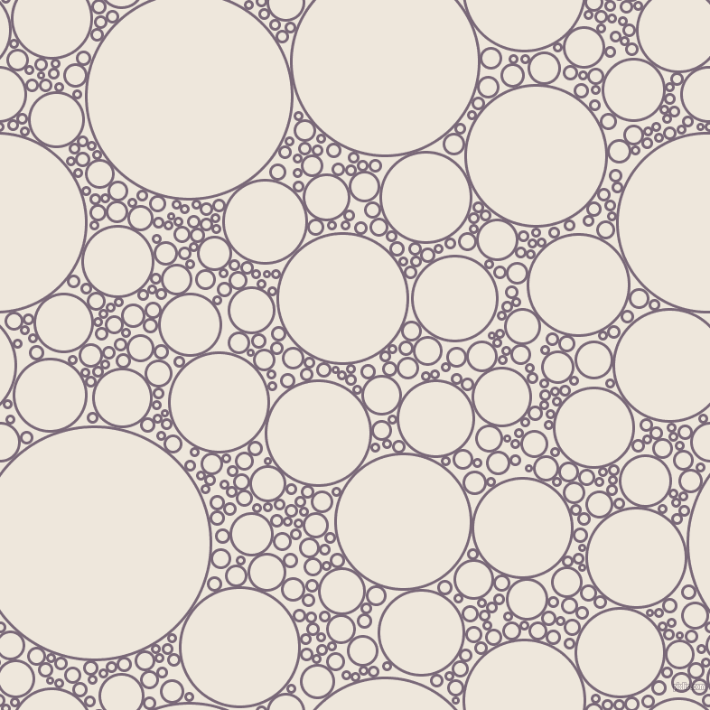 bubbles, circles, sponge, big, medium, small, 3 pixel line width, Old Lavender and White Linen circles bubbles sponge soap seamless tileable