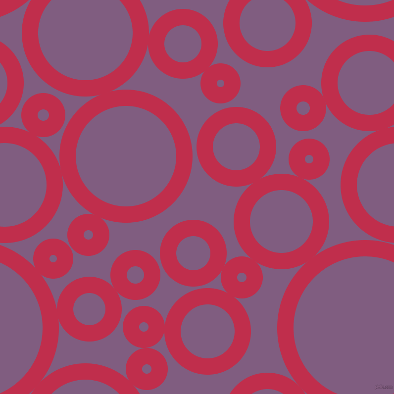 bubbles, circles, sponge, big, medium, small, 33 pixel line width, Old Rose and Trendy Pink circles bubbles sponge soap seamless tileable