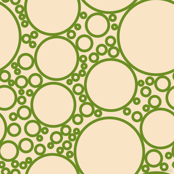 bubbles, circles, sponge, big, medium, small, 9 pixel line width, Olive Drab and Derby circles bubbles sponge soap seamless tileable