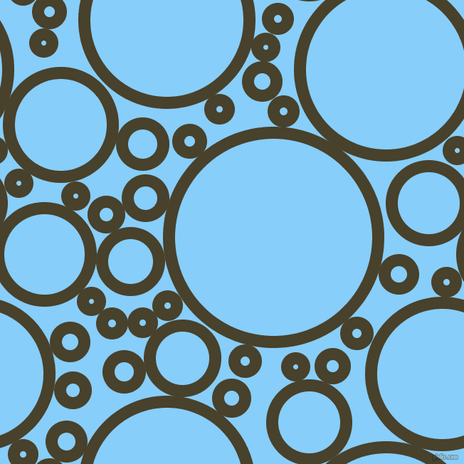 bubbles, circles, sponge, big, medium, small, 17 pixel line width, Onion and Light Sky Blue circles bubbles sponge soap seamless tileable