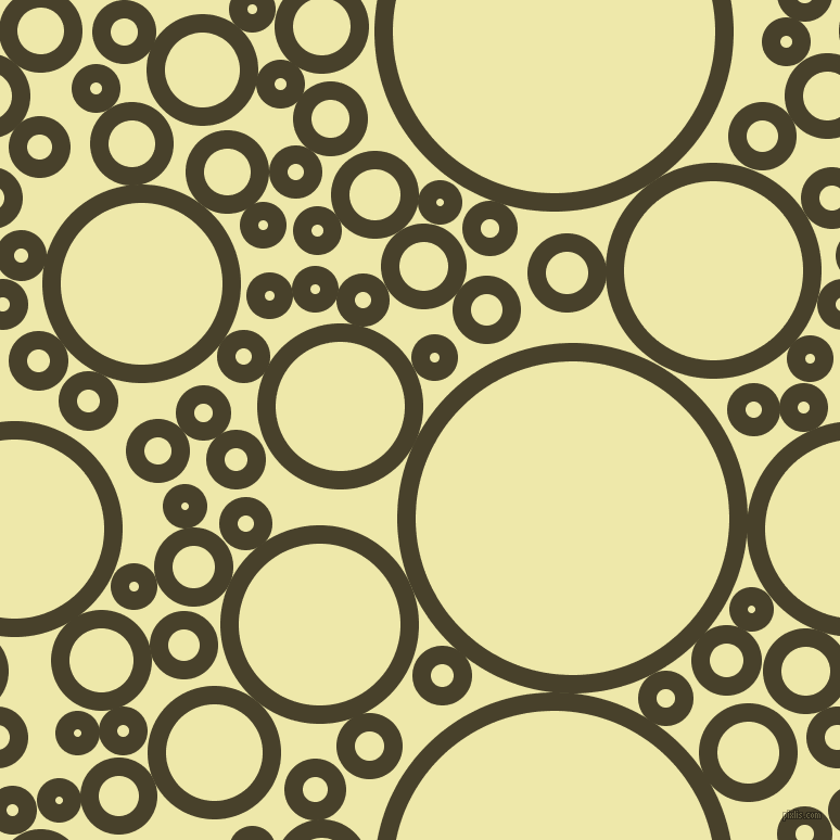 bubbles, circles, sponge, big, medium, small, 17 pixel line width, Onion and Pale Goldenrod circles bubbles sponge soap seamless tileable