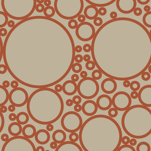 bubbles, circles, sponge, big, medium, small, 9 pixel line width, Orange Roughy and Akaroa circles bubbles sponge soap seamless tileable