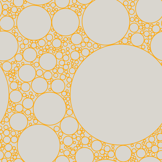 bubbles, circles, sponge, big, medium, small, 2 pixel line width, Orange and Timberwolf circles bubbles sponge soap seamless tileable