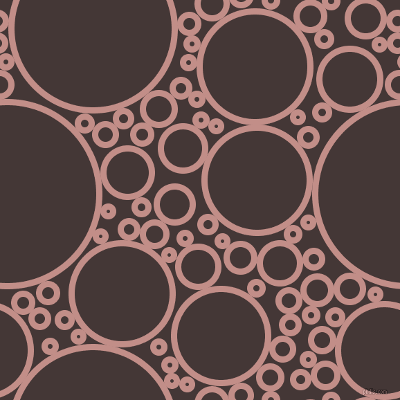 bubbles, circles, sponge, big, medium, small, 9 pixel line width, Oriental Pink and Cowboy circles bubbles sponge soap seamless tileable