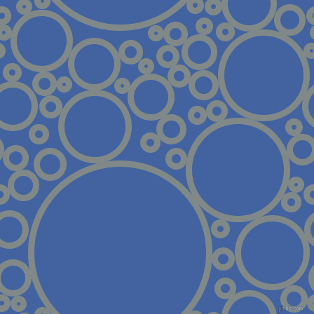bubbles, circles, sponge, big, medium, small, 9 pixel line width, Oslo Grey and Mariner circles bubbles sponge soap seamless tileable