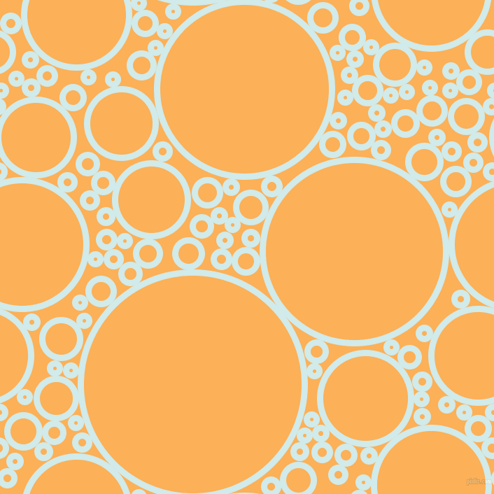 bubbles, circles, sponge, big, medium, small, 9 pixel line width, Oyster Bay and Texas Rose circles bubbles sponge soap seamless tileable