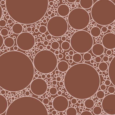 bubbles, circles, sponge, big, medium, small, 3 pixel line width, Oyster Pink and Ironstone circles bubbles sponge soap seamless tileable