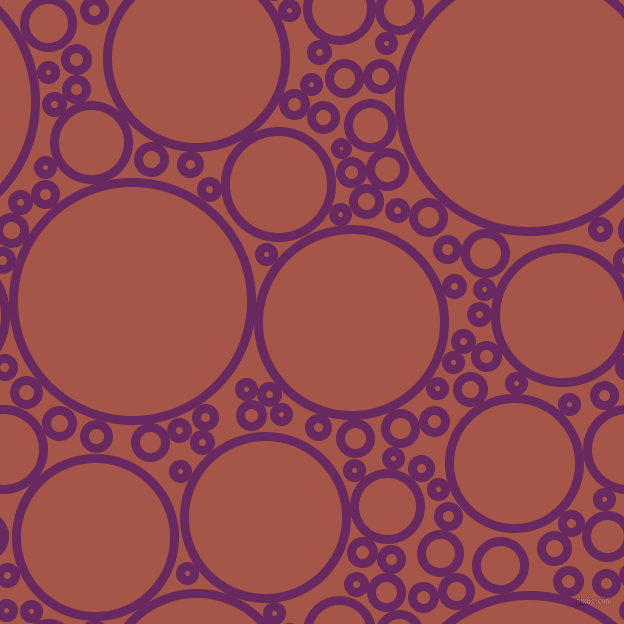 bubbles, circles, sponge, big, medium, small, 9 pixel line width, Palatinate Purple and Crail circles bubbles sponge soap seamless tileable