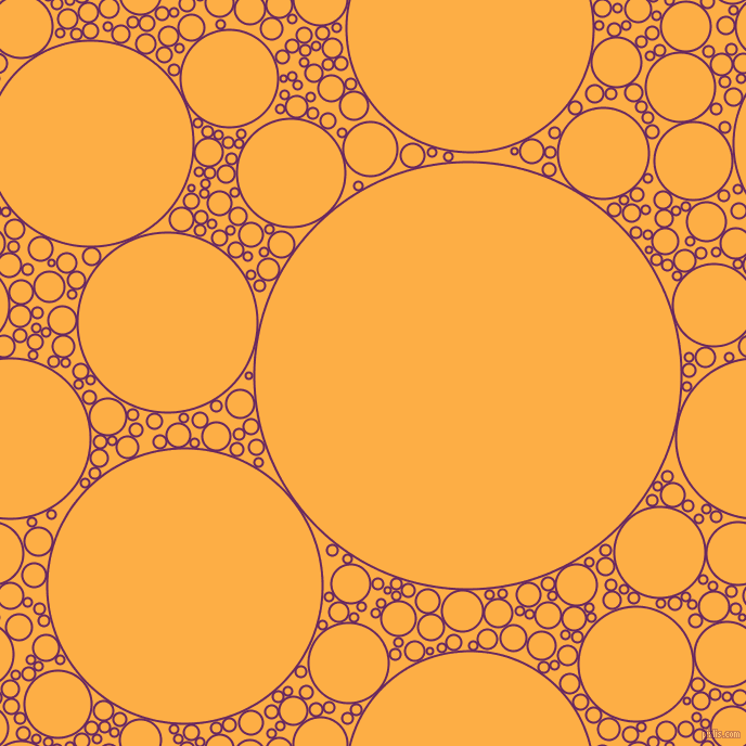 bubbles, circles, sponge, big, medium, small, 2 pixel line width, Palatinate Purple and My Sin circles bubbles sponge soap seamless tileable