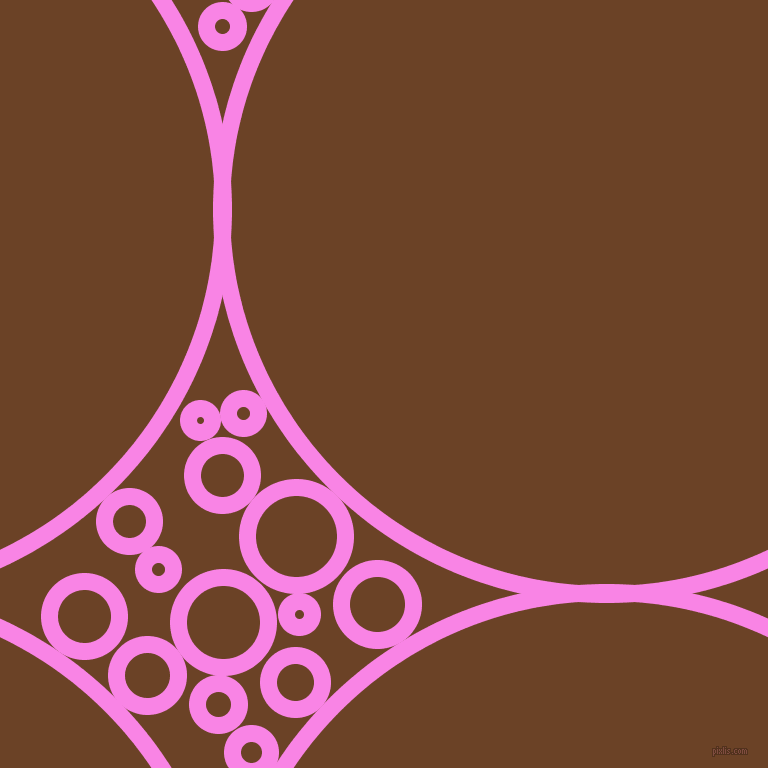 bubbles, circles, sponge, big, medium, small, 17 pixel line width, Pale Magenta and Semi-Sweet Chocolate circles bubbles sponge soap seamless tileable