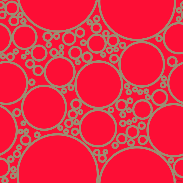 bubbles, circles, sponge, big, medium, small, 9 pixel line width, Pale Oyster and Torch Red circles bubbles sponge soap seamless tileable