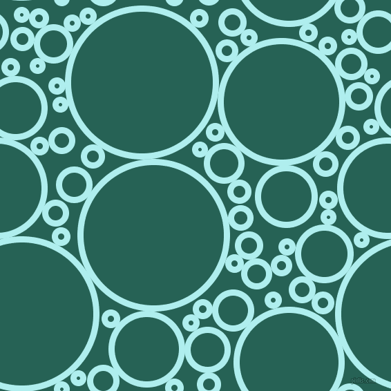 bubbles, circles, sponge, big, medium, small, 9 pixel line width, Pale Turquoise and Eden circles bubbles sponge soap seamless tileable