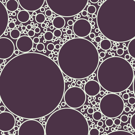 bubbles, circles, sponge, big, medium, small, 3 pixel line width, Panache and Loulou circles bubbles sponge soap seamless tileable