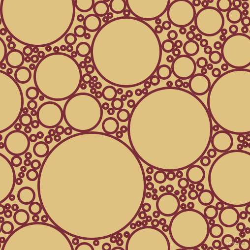 bubbles, circles, sponge, big, medium, small, 5 pixel line width, Paprika and Chalky circles bubbles sponge soap seamless tileable