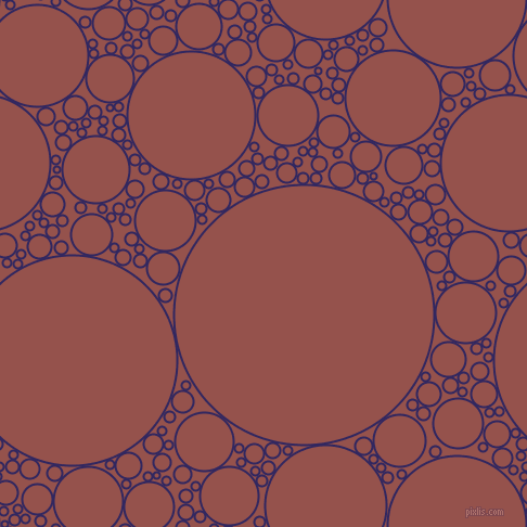 bubbles, circles, sponge, big, medium, small, 2 pixel line width, Paris M and Copper Rust circles bubbles sponge soap seamless tileable