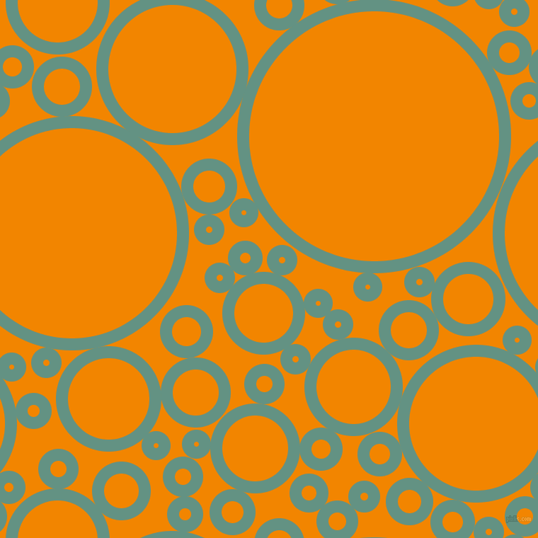 bubbles, circles, sponge, big, medium, small, 17 pixel line width, Patina and Tangerine circles bubbles sponge soap seamless tileable