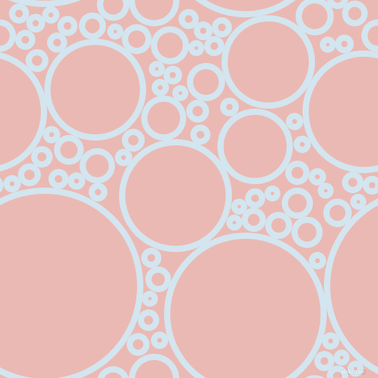 bubbles, circles, sponge, big, medium, small, 9 pixel line width, Pattens Blue and Beauty Bush circles bubbles sponge soap seamless tileable