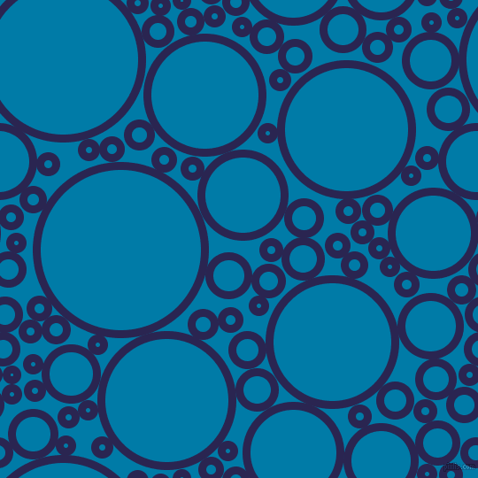 bubbles, circles, sponge, big, medium, small, 9 pixel line width, Paua and Cerulean circles bubbles sponge soap seamless tileable