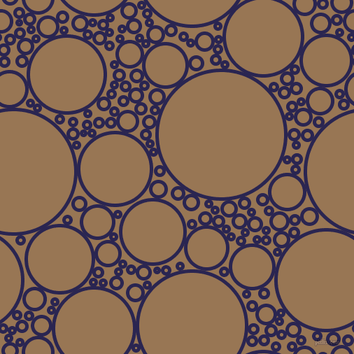 bubbles, circles, sponge, big, medium, small, 5 pixel line width, Paua and Pale Brown circles bubbles sponge soap seamless tileable
