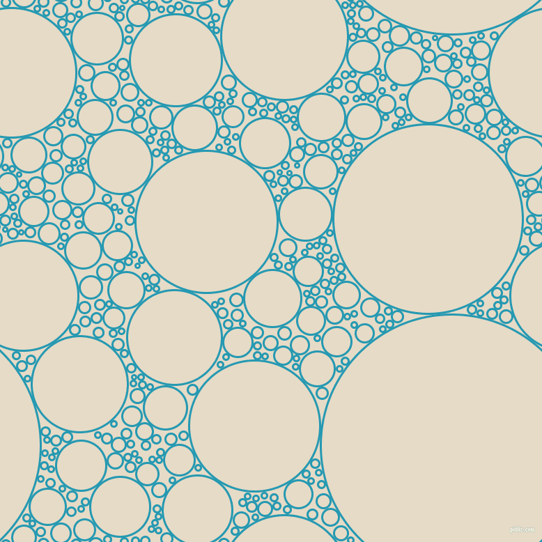bubbles, circles, sponge, big, medium, small, 3 pixel line width, Pelorous and Half Spanish White circles bubbles sponge soap seamless tileable