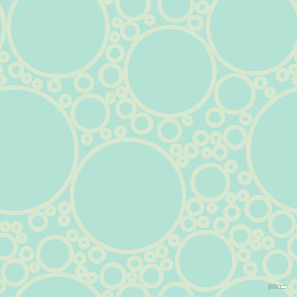 bubbles, circles, sponge, big, medium, small, 9 pixel line width, Peppermint and Cruise circles bubbles sponge soap seamless tileable