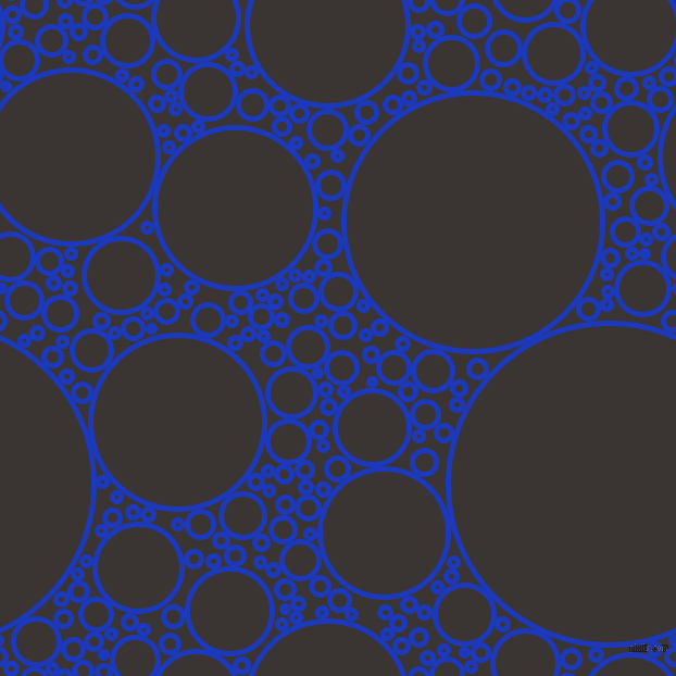 bubbles, circles, sponge, big, medium, small, 5 pixel line width, Persian Blue and Kilamanjaro circles bubbles sponge soap seamless tileable