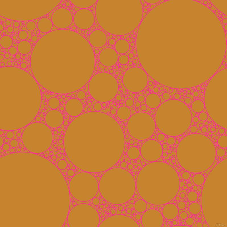 bubbles, circles, sponge, big, medium, small, 2 pixel line width, Persian Rose and Geebung circles bubbles sponge soap seamless tileable