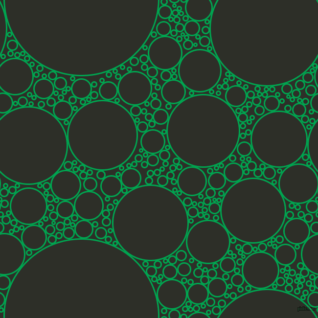 bubbles, circles, sponge, big, medium, small, 3 pixel line width, Pigment Green and Eternity circles bubbles sponge soap seamless tileable