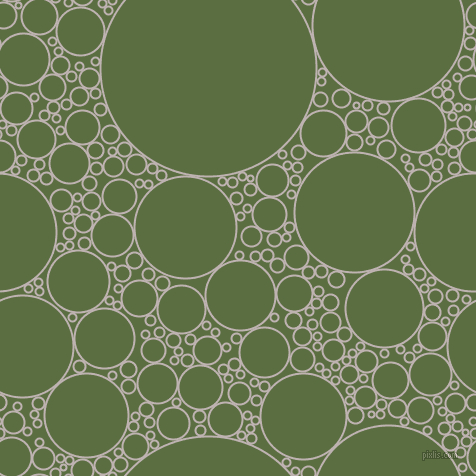 bubbles, circles, sponge, big, medium, small, 2 pixel line width, Pink Swan and Chalet Green circles bubbles sponge soap seamless tileable