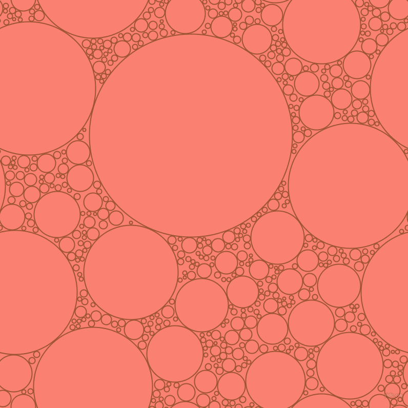 bubbles, circles, sponge, big, medium, small, 2 pixel line width, Piper and Salmon circles bubbles sponge soap seamless tileable