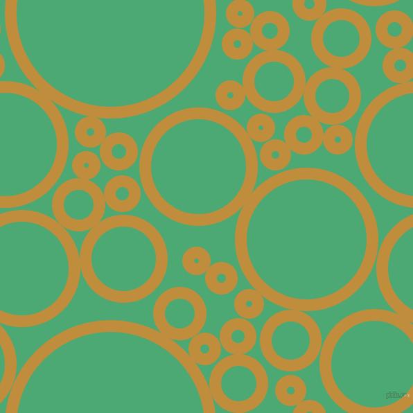 bubbles, circles, sponge, big, medium, small, 17 pixel line width, Pizza and Ocean Green circles bubbles sponge soap seamless tileable