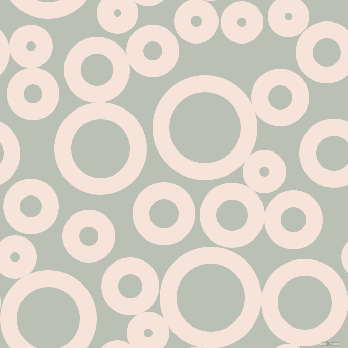 bubbles, circles, sponge, big, medium, small, 33 pixel line width, Provincial Pink and Pumice circles bubbles sponge soap seamless tileable