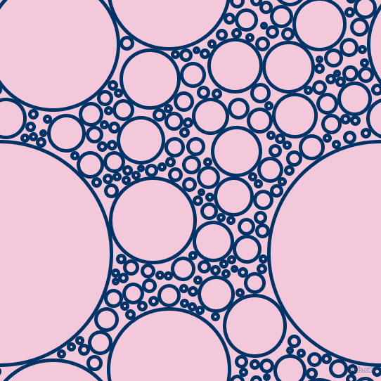 bubbles, circles, sponge, big, medium, small, 5 pixel line width, Prussian Blue and Classic Rose circles bubbles sponge soap seamless tileable