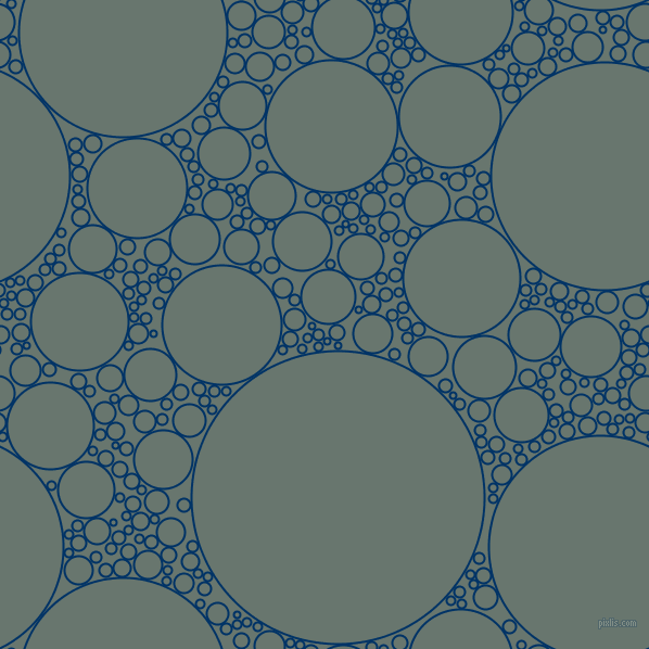 bubbles, circles, sponge, big, medium, small, 2 pixel line width, Prussian Blue and Sirocco circles bubbles sponge soap seamless tileable