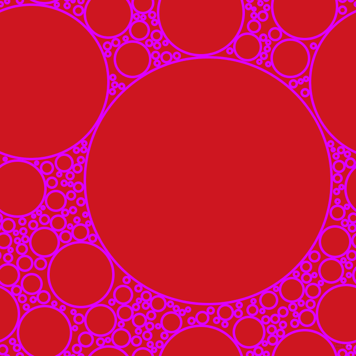 bubbles, circles, sponge, big, medium, small, 5 pixel line width, Psychedelic Purple and Fire Engine Red circles bubbles sponge soap seamless tileable