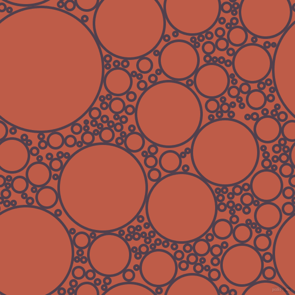 bubbles, circles, sponge, big, medium, small, 5 pixel line width, Purple Taupe and Flame Pea circles bubbles sponge soap seamless tileable