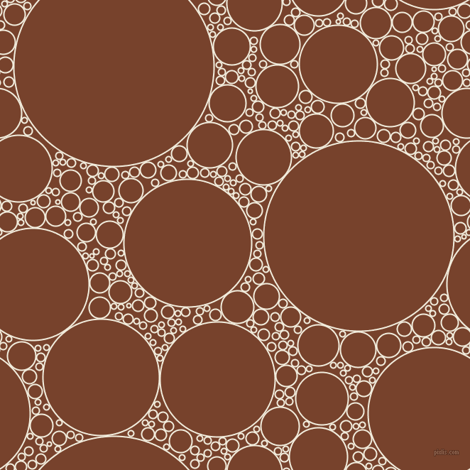 bubbles, circles, sponge, big, medium, small, 2 pixel line width, Quarter Pearl Lusta and Copper Canyon circles bubbles sponge soap seamless tileable