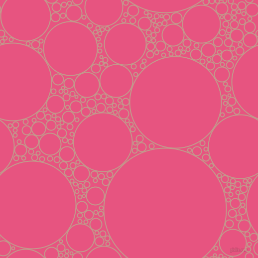 bubbles, circles, sponge, big, medium, small, 2 pixel line width, Quicksand and Dark Pink circles bubbles sponge soap seamless tileable