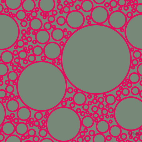 bubbles, circles, sponge, big, medium, small, 5 pixel line width, Razzmatazz and Davy
