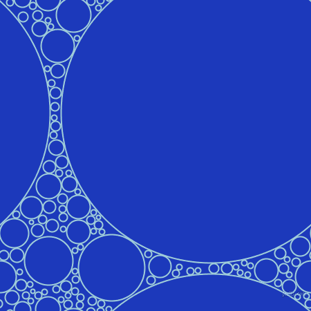 bubbles, circles, sponge, big, medium, small, 2 pixel line width, Regent St Blue and Persian Blue circles bubbles sponge soap seamless tileable