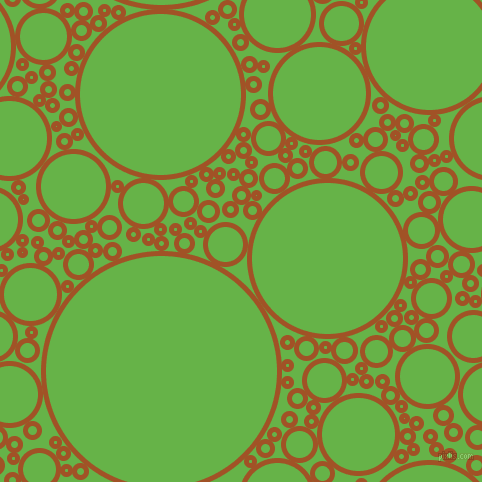 bubbles, circles, sponge, big, medium, small, 5 pixel line width, Rich Gold and Apple circles bubbles sponge soap seamless tileable