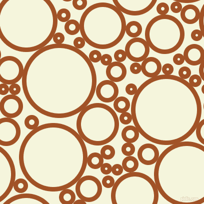 bubbles, circles, sponge, big, medium, small, 9 pixel line width, Rich Gold and Beige circles bubbles sponge soap seamless tileable