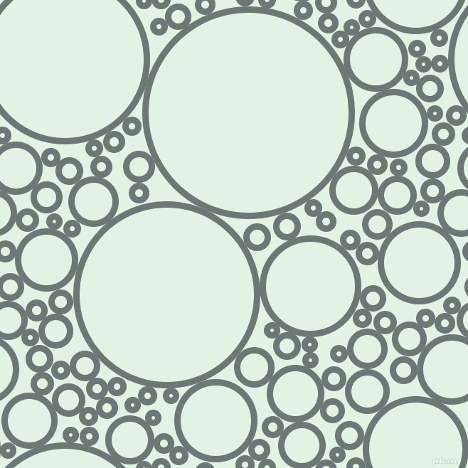 bubbles, circles, sponge, big, medium, small, 9 pixel line width, Rolling Stone and Frosted Mint circles bubbles sponge soap seamless tileable