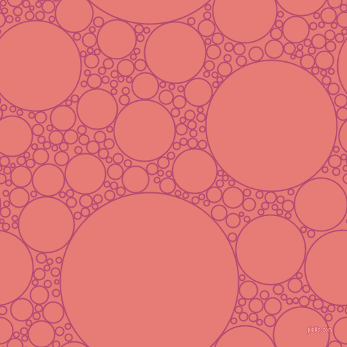 bubbles, circles, sponge, big, medium, small, 2 pixel line width, Royal Heath and Geraldine circles bubbles sponge soap seamless tileable