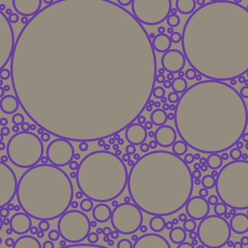 bubbles, circles, sponge, big, medium, small, 5 pixel line width, Royal Purple and Heathered Grey circles bubbles sponge soap seamless tileable