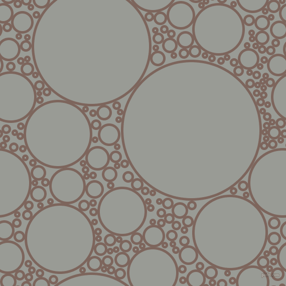 bubbles, circles, sponge, big, medium, small, 5 pixel line width, Russett and Delta circles bubbles sponge soap seamless tileable