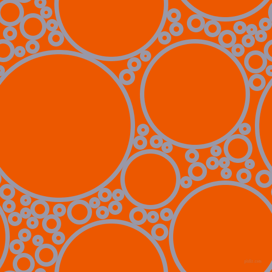bubbles, circles, sponge, big, medium, small, 9 pixel line width, Santas Grey and Persimmon circles bubbles sponge soap seamless tileable