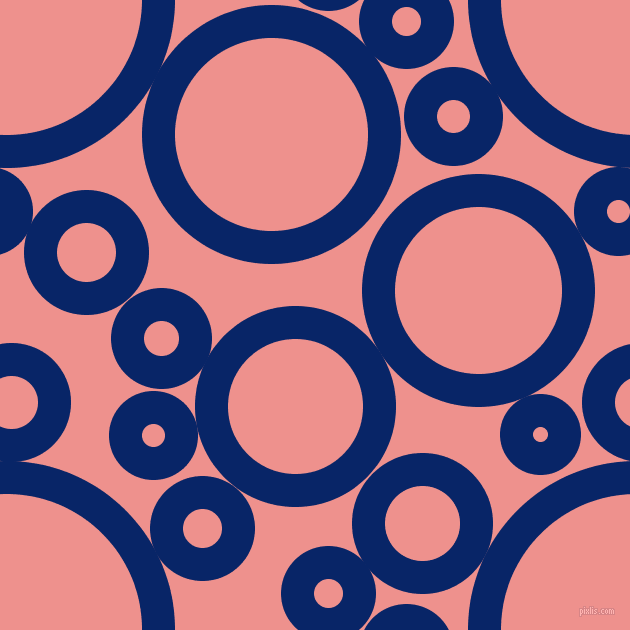 bubbles, circles, sponge, big, medium, small, 33 pixel line width, Sapphire and Sweet Pink circles bubbles sponge soap seamless tileable